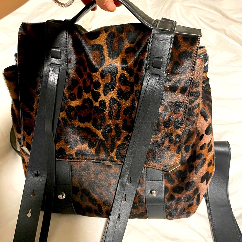 Cow hair Knapsack/Cross body